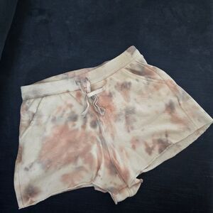 Free People Tie Dye Sweatshorts Size S